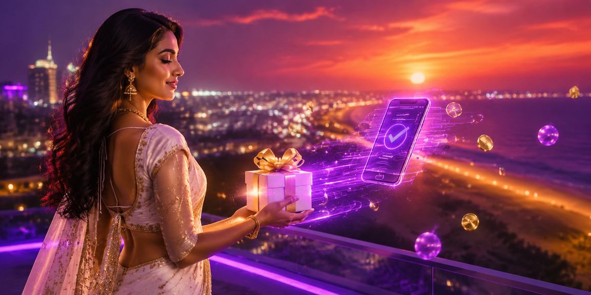 A player depositing via a mobile payment app before Teen Patti games in Chennai